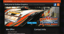 Desktop Screenshot of outlawgraphicstn.com